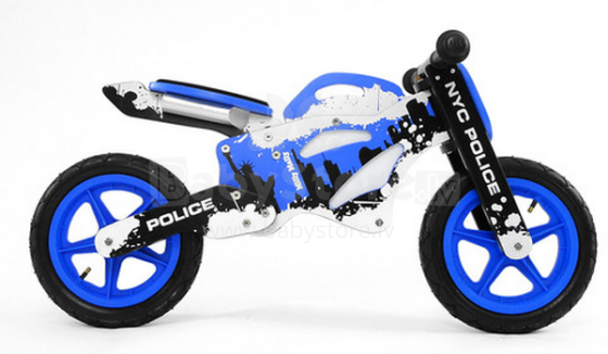 „MillyMally GTX 2012“ vaikiškas dviratis POLICE