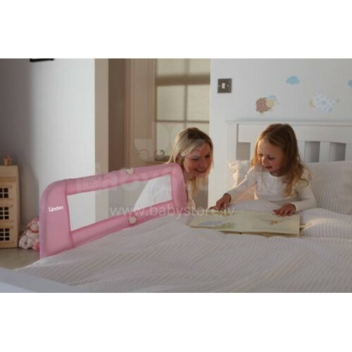 „Munchkin Safe and Secure“ minkštos lovatiesės rožinė 051320 Apsauginė lovytės apvadu