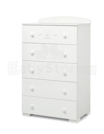 ERBESI - Perla chest of 5 drawers