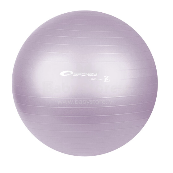 Spokey 861663 Гимнастический фитбол-мяч с насосом 75 см, для занятий аэробикой, финтесом, Боботом..