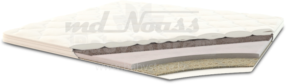 La Bebe Vivjen Aloe Art.5003  Baby mattress  Coconut plate/AiryFiber 160x70x7 cm