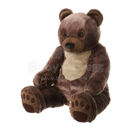 Ikea 702.160.68 VANDRING BJÖRN 70 cm Aukštos kokybės minkštas pliušinis žaislas Teddy bear
