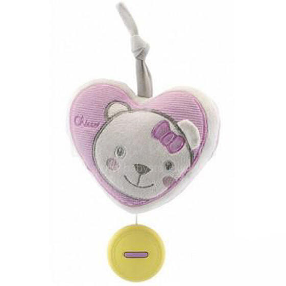 Chicco Art.02292.10 Muzikālā rotaļlieta-lādīte, rozā