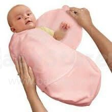 Summer Infant Art.73704 SwaddleMe Хлопковая пелёнка для комфортного сна, пеленания 3,2 кг до 6,4 кг.
