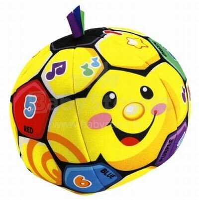 Fisher Price juoktis ir mokytis rusų futbolo kamuolio meno. X2249 Interactive - muzikinis žaislas „Ball“