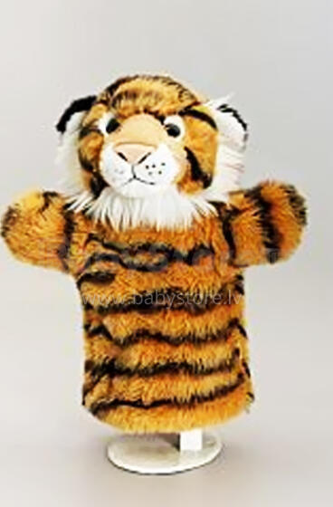 Keel Toys 24cm Jungle Cats Высококачественная Мягкая, плюшевая игрушка марионетка на руку