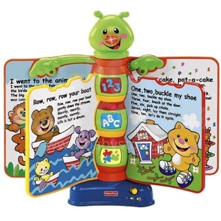 Fisher Price Laugh And Learn Latvian Storybook Art. R3437 Oбучающая книжка (латышский  яз.)