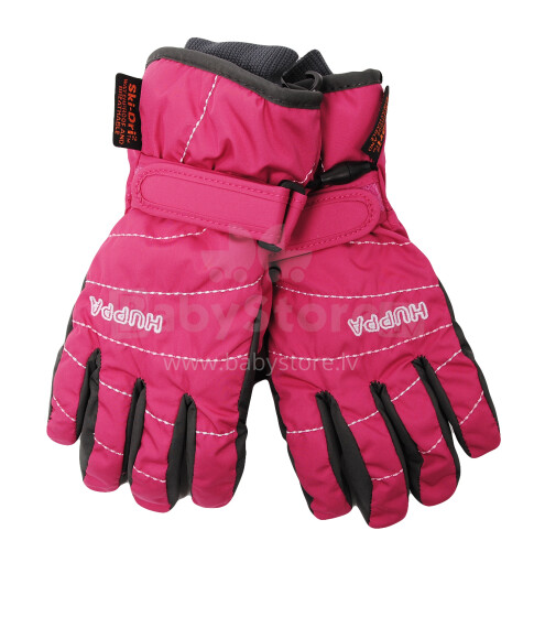 HUPPA - waterproof down gloves KARIN (8203AW12) (6 - 8) rose fuchsia 063