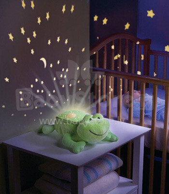 Summer Slumber Buddies Art.6206 Frog Muzikāla naktslampa-projektors