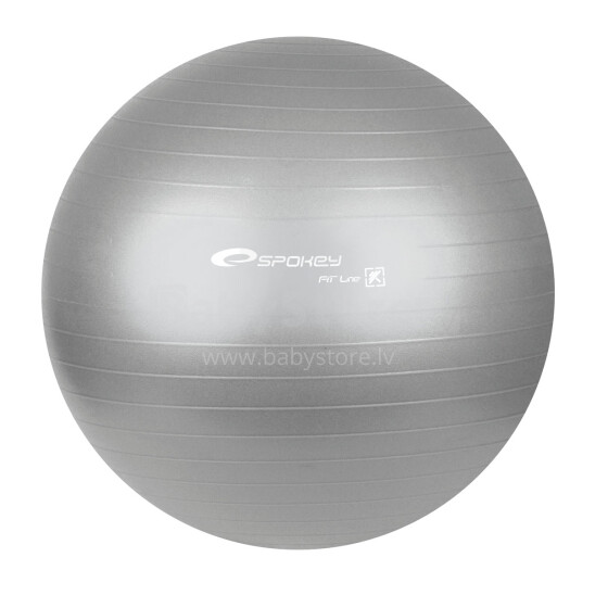 Spokey 86162 Гимнастический фитбол-мяч с насосом 85 см, для занятий аэробикой, финтесом, Боботом..