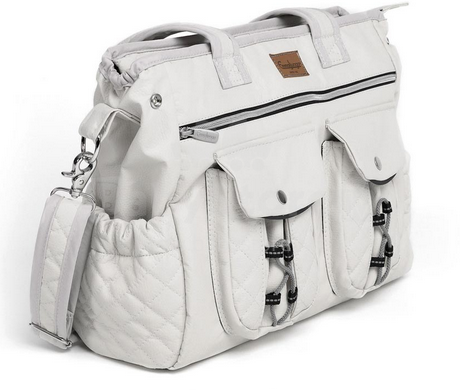 Exclusive Changing Bag 46104 White Leatherette