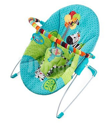 Bright Starts Bouncing Buddies Cradling Bouncer in Blue