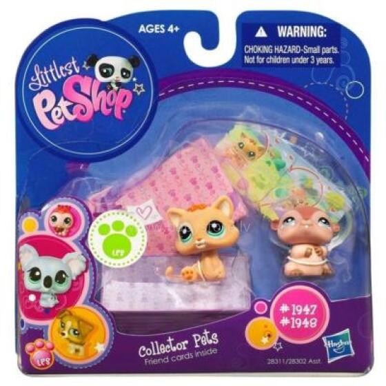 HASBRO - Littlest Pet Shop HASBRO Mājdzīvnieki (grupa B).  28302