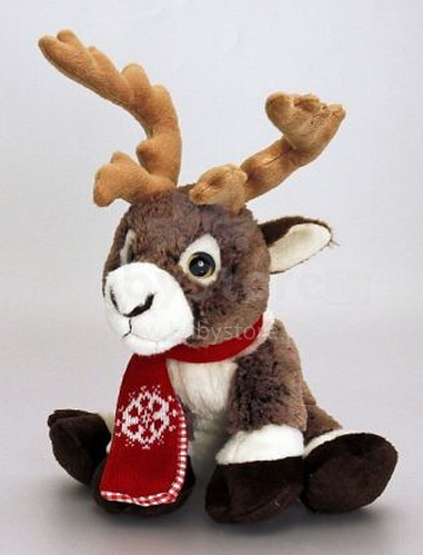 KeelToys SX5069K Language Toys Reindeer 20 cm Augstvērtīga Mīksta Plīša Rotaļlieta Briedis