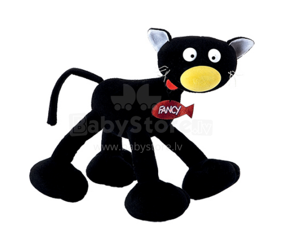Fancy Toys KCHK01 Mīkstā rotaļlieta Melnais Kaķis
