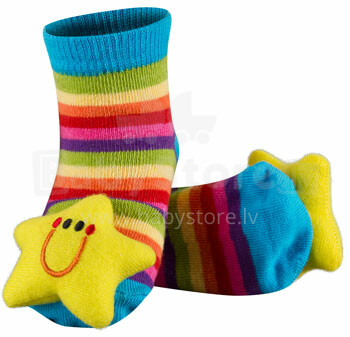 Infant socks 5779 with rattle 