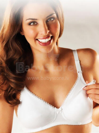 Naturana White Art.5089 Бюстгальтер для кормления с отстёгивающейся чашкой