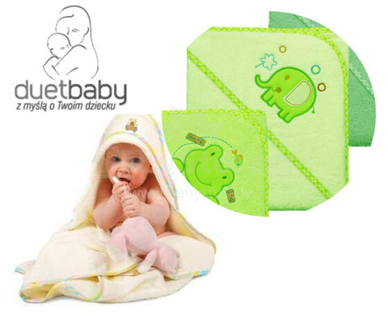 Duetbaby 217 Детское Махровое Полотенце 100х100 см