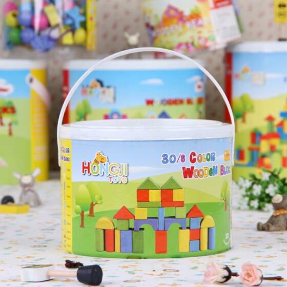Hongji Toys 93712 - box of bricks (30)