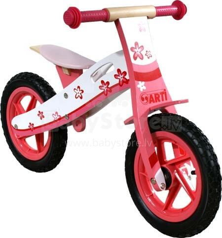 Arti Rider Plus Детский велосипед/бегунок с резиновыми колёсами