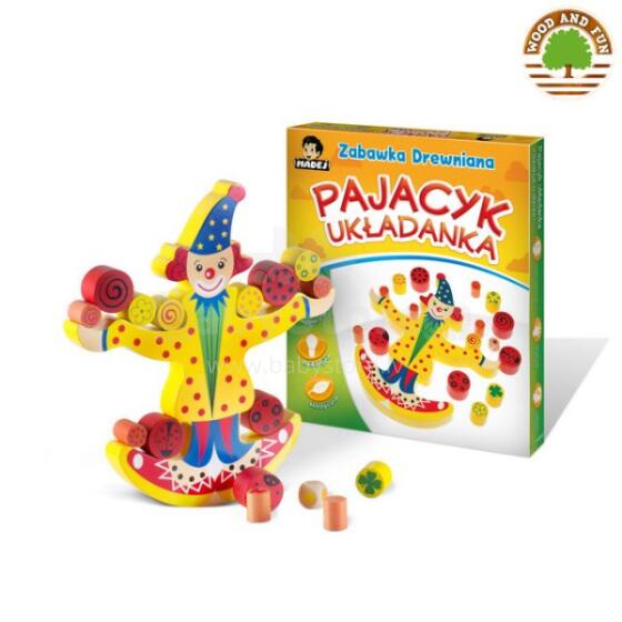 Melissa & Doug 29840 Bērnu Koka rotaļlieta Klauns