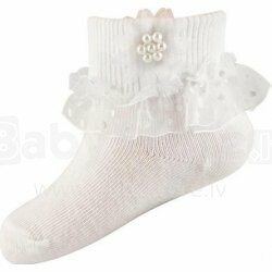 SOXO Baby 4383 medvilnės stilingos kojinės su lanku 0-12