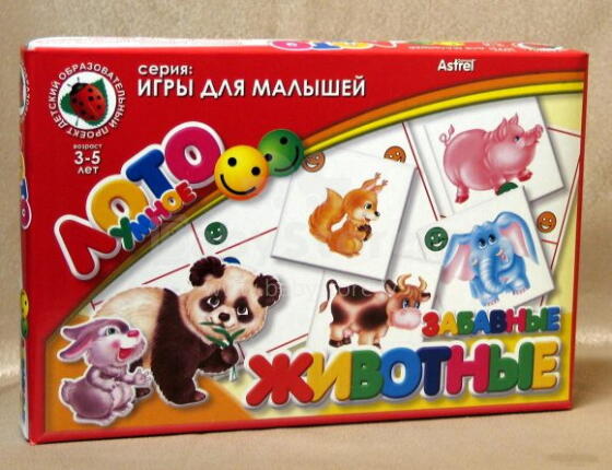 Лото "Забавные животные"