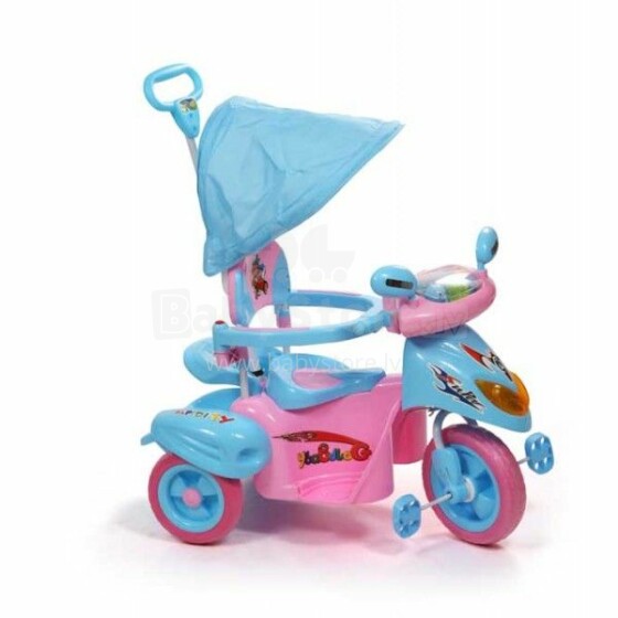 ELG Scooter Art.43681 Blue интерактивный детский трехколесный велосипед с навесом