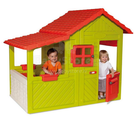 KIDS SMOBY FLORALIE PLAYHOUSE - OUTDOOR TOY