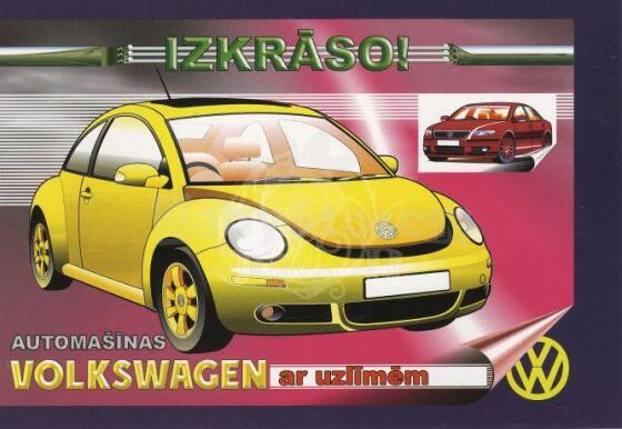 Izkrāso! Volkswagen ar uzlīmēm