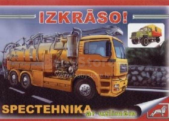 Izkraso! Spectehnika ar uzlīmēm
