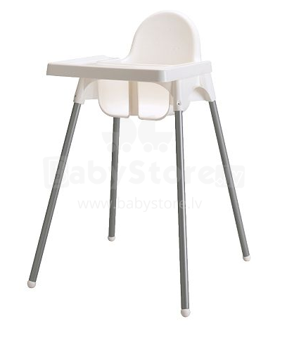 Pagaminta Švedijoje Antilopė Art.290.672.93 Aukšta kėdė su padėklu