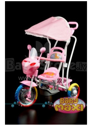 Baby Maxi 2013 Moto 832 интерактивный детский трехколесный велосипед с навесом и функцией качалки