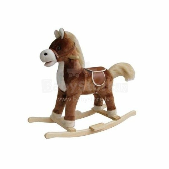 Kids Rocking Horse Toy (With Horse Sounds) -Black 32327981
