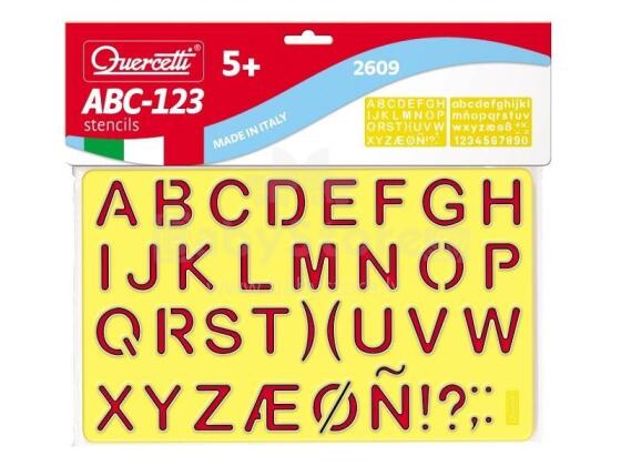 Quercetti Educational stencils Образовательные трафареты