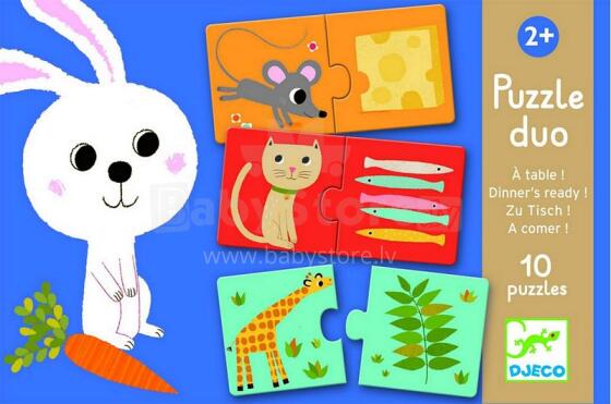 Djeco attīstoša rotaļlieta bērniem Puzzle Duo (10 det.) DJ08166