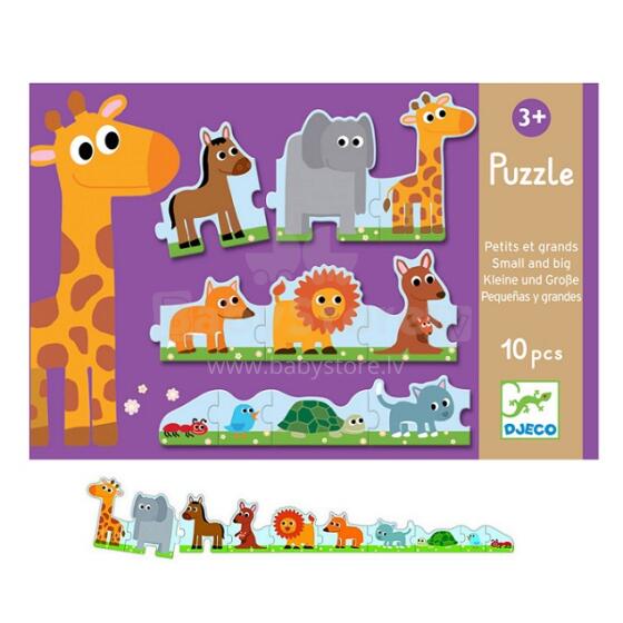 Djeco attīstoša rotaļlieta bērniem Puzzle Duo DJ08167 (10 det.)
