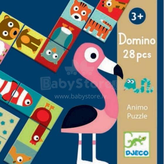 Djeco Art.DJ08165 Развивающая игрушка домино 28шт.