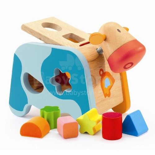 DJECO Развивающая деревянная игрушка Cachatou Maggy DJ06309