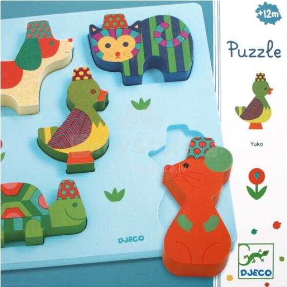 DJECO Wooden Puzzles Yuko DJ01042