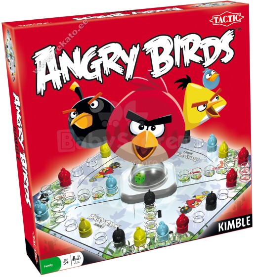 Tactic 40959T Настольная игра Angry Birds Кимбл