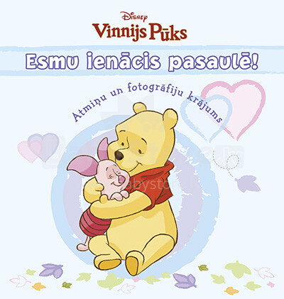 Disney Winnie the Pooh Baby book - latvian