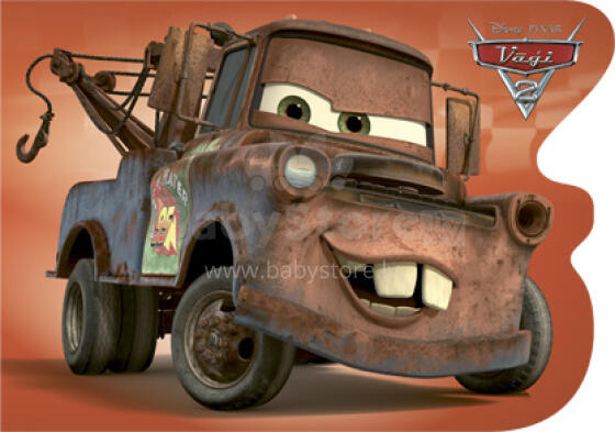 Disney Vāģi 2 Lighting MqQueen and Mater Grāmata - latviešu valodā