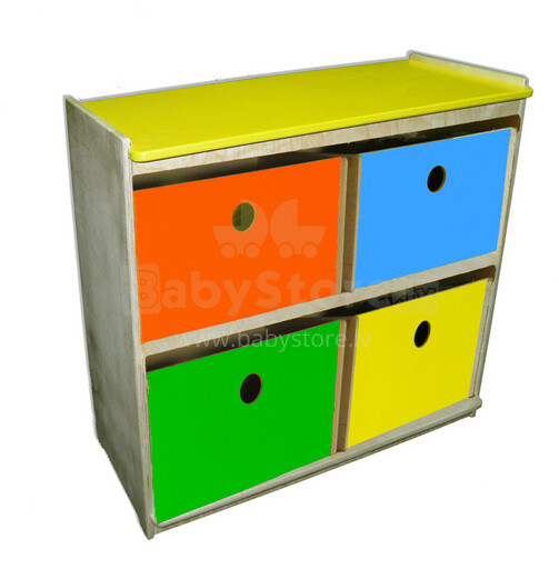 WoodyGoody menas. 47256 Sekcija su 4 dėžutėmis