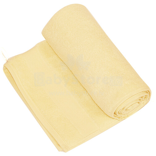 Baltic Textile Terry Towels Super Soft  Cream Bērnu kokvilnas frotē dvielis 70x130cm