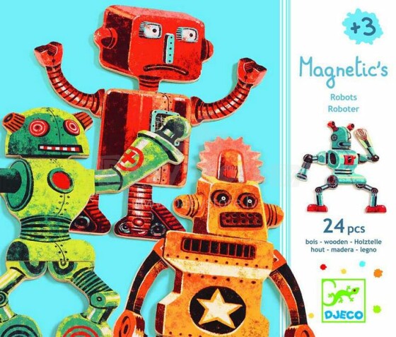 „DJECO“ mediniai magnetai - robotas DJ03119
