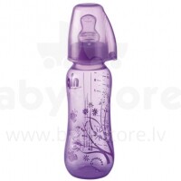Nip Trendy PP бутылочка с силиконовой соской для молока. 1 размер