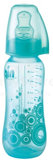 Nip Trendy PP бутылочка с силиконовой соской для молока. 2 размер
