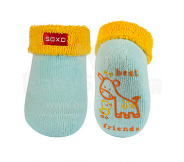 SOXO Baby 63577 AntiSlip ABS Stilingos kūdikių kojinės