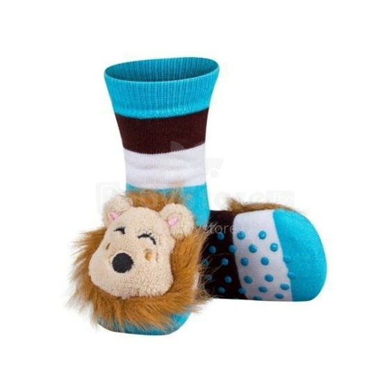 Infant socks 62891 with rattle 0/24+